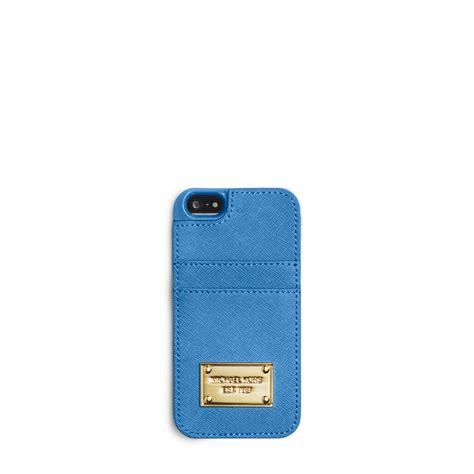 michael kors saffiano leather pocket phone case for iphone 5|Michael Kors Saffiano Leather Pocket for Apple iPhone X.